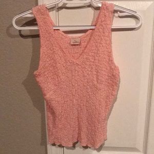 Cute pink tank top